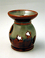Ceramic Oil Burner (Rustic Moon)