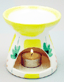 Ceramic Oil Burner (Country Kitchen)