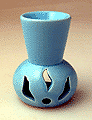 Ceramic Oil Burner (Simple Blue)