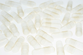 Separated Empty Vegetable Capsules