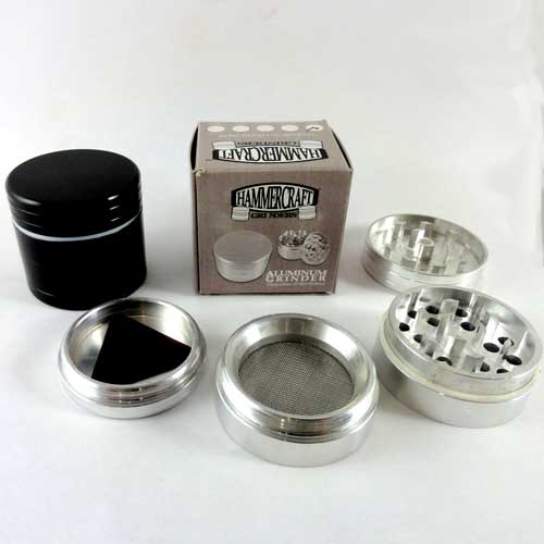 Hammermill-Grinder-Black-Silver - Shaman's Garden