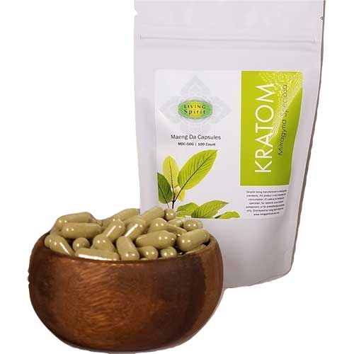 kratom-capsule-bowl - Shaman's Garden